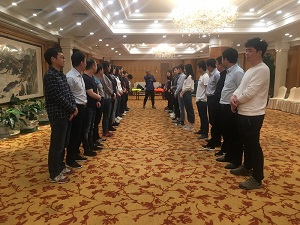 金芒果承办建设银行客户经理体验式训练活动